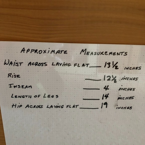 Ann Taylor Denim High Waisted Short Shorts, size 8 - Picture 7 of 7